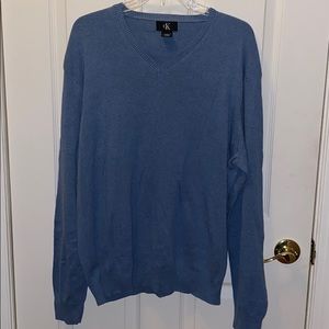 CALVIN KLEIN MEN’S V NECK SWEATER